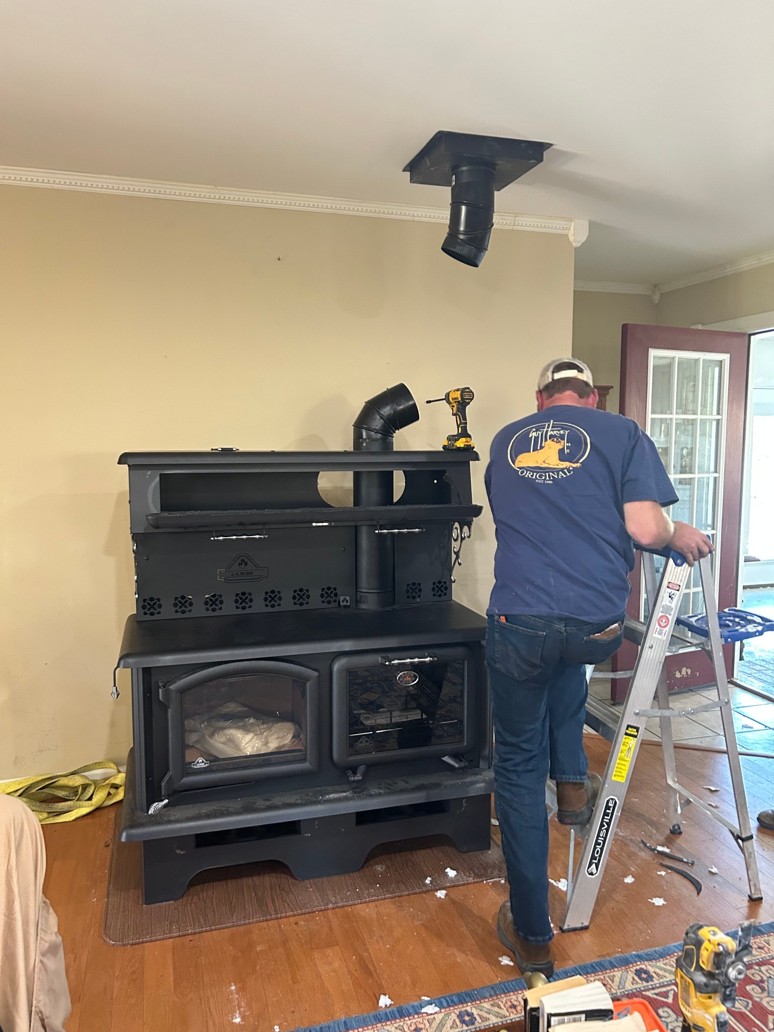 6 Things You Will Need To Install A Wood Cook Stove – Cozy Kitchen Wood ...